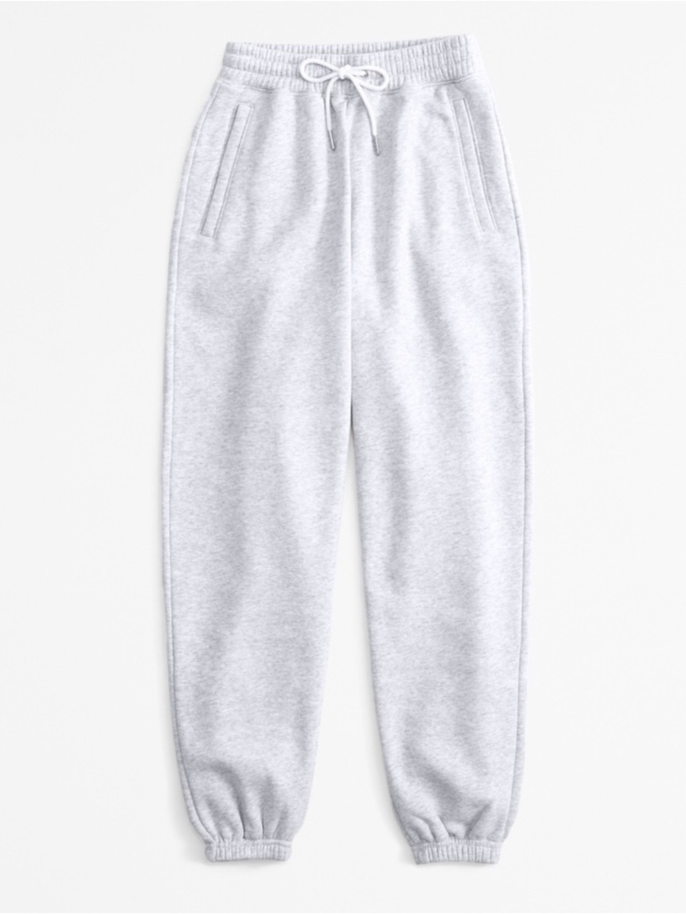 Abercrombie & Fitch - Light Gray Women’s Essential Sunday Sweatpant - Small